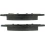 CENTRIC PARTS 102.10760 C-Tek Semi-Metallic Brake Pads with Shims