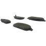 CENTRIC PARTS 102.10800 C-Tek Semi-Metallic Brake Pads with Shims