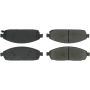 CENTRIC PARTS 102.10800 C-Tek Semi-Metallic Brake Pads with Shims