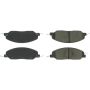 CENTRIC PARTS 102.10810 C-Tek Semi-Metallic Brake Pads with Shims