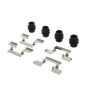 CENTRIC PARTS 102.10820 C-Tek Semi-Metallic Brake Pads with Shims