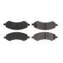 CENTRIC PARTS 102.10840 C-Tek Semi-Metallic Brake Pads with Shims