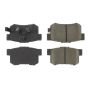 CENTRIC PARTS 102.10860 C-Tek Semi-Metallic Brake Pads with Shims
