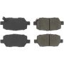 CENTRIC PARTS 102.10900 C-Tek Semi-Metallic Brake Pads with Shims