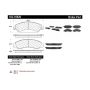 CENTRIC PARTS 102.10920 C-Tek Semi-Metallic Brake Pads with Shims