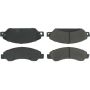 CENTRIC PARTS 102.10920 C-Tek Semi-Metallic Brake Pads with Shims