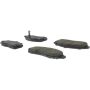 CENTRIC PARTS 102.10940 C-Tek Semi-Metallic Brake Pads with Shims