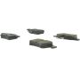 CENTRIC PARTS 102.10950 C-Tek Semi-Metallic Brake Pads with Shims