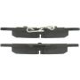 CENTRIC PARTS 102.10950 C-Tek Semi-Metallic Brake Pads with Shims