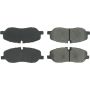CENTRIC PARTS 102.10980 C-Tek Semi-Metallic Brake Pads with Shims