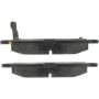 CENTRIC PARTS 102.11000 C-Tek Semi-Metallic Brake Pads with Shims