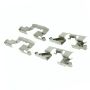 CENTRIC PARTS 102.11010 C-Tek Semi-Metallic Brake Pads with Shims