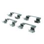 CENTRIC PARTS 102.11020 C-Tek Semi-Metallic Brake Pads with Shims