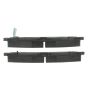 CENTRIC PARTS 102.11020 C-Tek Semi-Metallic Brake Pads with Shims