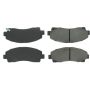 CENTRIC PARTS 102.11020 C-Tek Semi-Metallic Brake Pads with Shims
