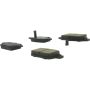 CENTRIC PARTS 102.11030 C-Tek Semi-Metallic Brake Pads with Shims