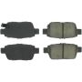 CENTRIC PARTS 102.11030 C-Tek Semi-Metallic Brake Pads with Shims