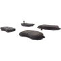 CENTRIC PARTS 102.11040 C-Tek Semi-Metallic Brake Pads with Shims