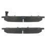 CENTRIC PARTS 102.11040 C-Tek Semi-Metallic Brake Pads with Shims