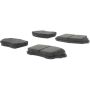 CENTRIC PARTS 102.11050 C-Tek Semi-Metallic Brake Pads with Shims