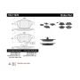 CENTRIC PARTS 102.11070 C-Tek Semi-Metallic Brake Pads with Shims