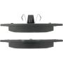 CENTRIC PARTS 102.11070 C-Tek Semi-Metallic Brake Pads with Shims
