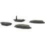 CENTRIC PARTS 102.11140 C-Tek Semi-Metallic Brake Pads with Shims