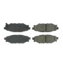 CENTRIC PARTS 102.11140 C-Tek Semi-Metallic Brake Pads with Shims