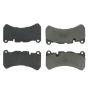 CENTRIC PARTS 102.11160 C-Tek Semi-Metallic Brake Pads with Shims