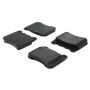 CENTRIC PARTS 102.11210 C-Tek Semi-Metallic Brake Pads with Shims