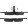 CENTRIC PARTS 102.11220 C-Tek Semi-Metallic Brake Pads with Shims
