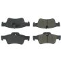 CENTRIC PARTS 102.11220 C-Tek Semi-Metallic Brake Pads with Shims