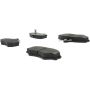 CENTRIC PARTS 102.11370 C-Tek Semi-Metallic Brake Pads with Shims