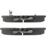 CENTRIC PARTS 102.11370 C-Tek Semi-Metallic Brake Pads with Shims