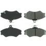 CENTRIC PARTS 102.11370 C-Tek Semi-Metallic Brake Pads with Shims