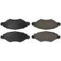 CENTRIC PARTS 102.11430 C-Tek Semi-Metallic Brake Pads with Shims