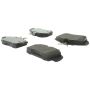 CENTRIC PARTS 102.11470 C-Tek Semi-Metallic Brake Pads with Shims