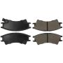 CENTRIC PARTS 102.11480 C-Tek Semi-Metallic Brake Pads with Shims