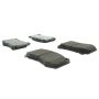 CENTRIC PARTS 102.11490 C-Tek Semi-Metallic Brake Pads with Shims