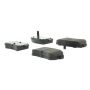 CENTRIC PARTS 102.11570 C-Tek Semi-Metallic Brake Pads with Shims