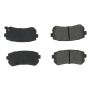 CENTRIC PARTS 102.11570 C-Tek Semi-Metallic Brake Pads with Shims