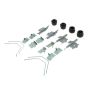 CENTRIC PARTS 102.11640 C-Tek Semi-Metallic Brake Pads with Shims