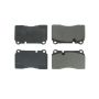 CENTRIC PARTS 102.11650 C-Tek Semi-Metallic Brake Pads with Shims