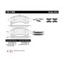 CENTRIC PARTS 102.11690 C-Tek Semi-Metallic Brake Pads with Shims