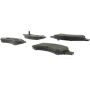 CENTRIC PARTS 102.11691 C-Tek Semi-Metallic Brake Pads with Shims
