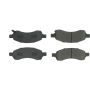 CENTRIC PARTS 102.11691 C-Tek Semi-Metallic Brake Pads with Shims