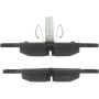 CENTRIC PARTS 102.11700 C-Tek Semi-Metallic Brake Pads with Shims