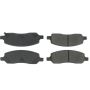 CENTRIC PARTS 102.11720 C-Tek Semi-Metallic Brake Pads with Shims