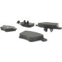 CENTRIC PARTS 102.11740 C-Tek Semi-Metallic Brake Pads with Shims