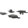 CENTRIC PARTS 102.11750 C-Tek Semi-Metallic Brake Pads with Shims